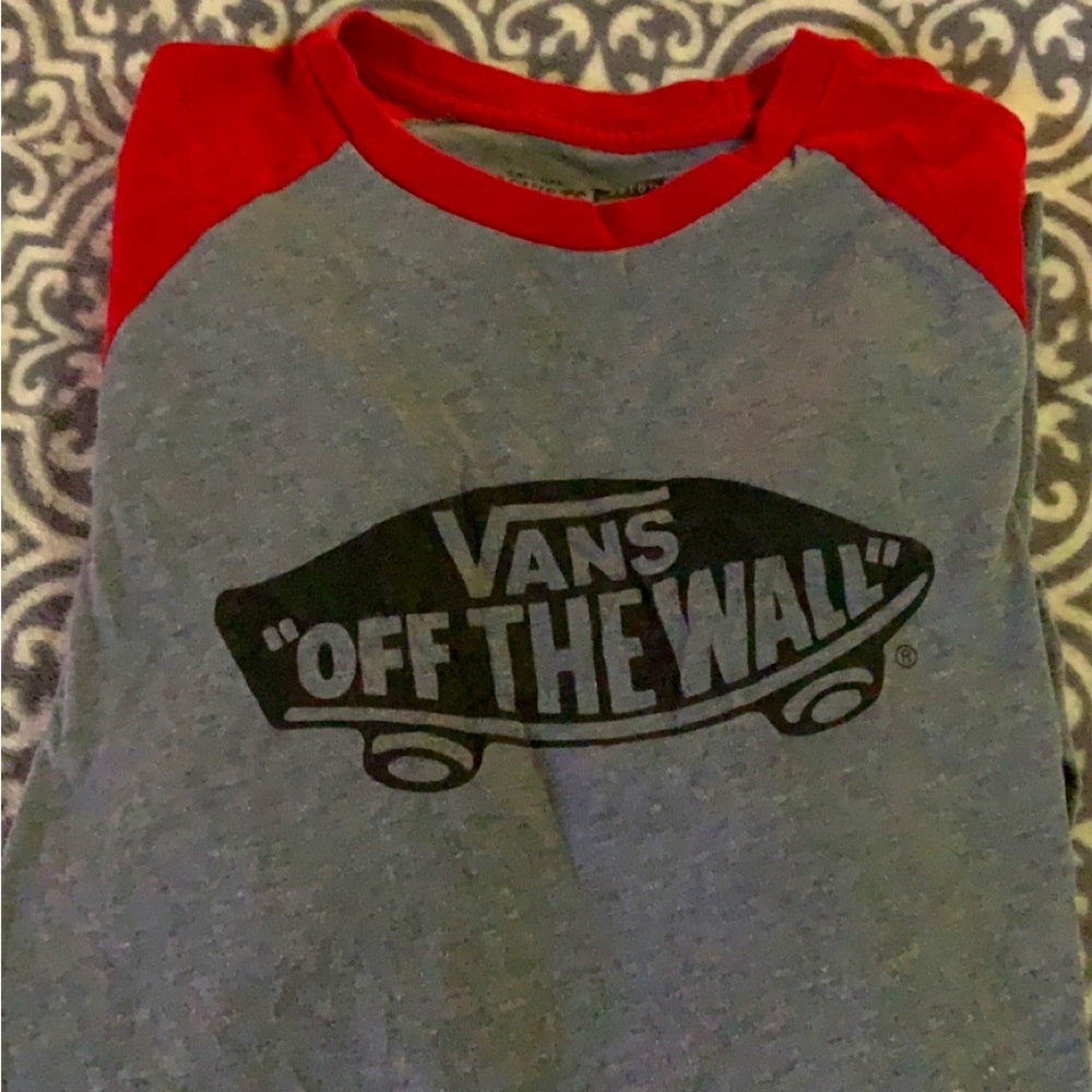 Vans 3 quarter sleeve t